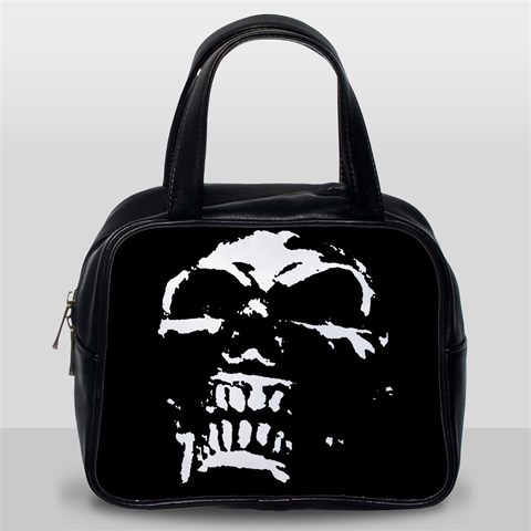 Morbid Skull Classic Handbag (Two Sides) from ArtsNow.com Back