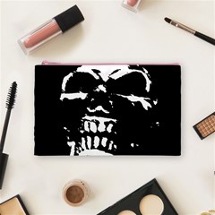 Morbid Skull Cosmetic Bag (Medium) from ArtsNow.com Front