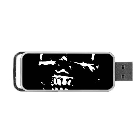 Morbid Skull Portable USB Flash (Two Sides) from ArtsNow.com Back