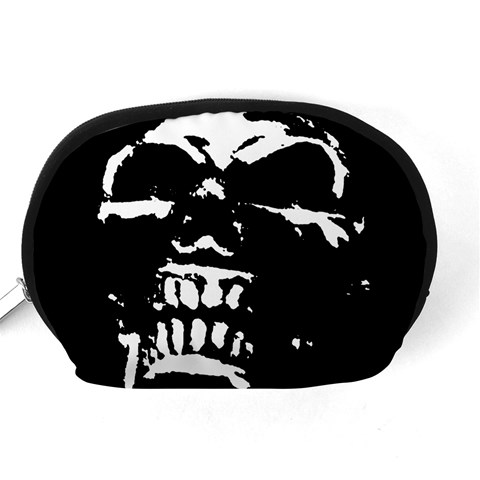 Morbid Skull Accessory Pouch (Medium) from ArtsNow.com Back