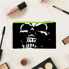 Morbid Skull Cosmetic Bag (XS) from ArtsNow.com Back