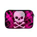 Pink Plaid Skull Apple MacBook Pro 13  Zipper Case