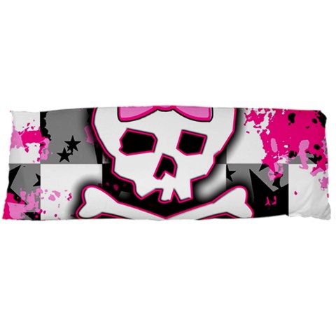 Pink Skull Scene Girl Body Pillow Case Dakimakura (Two Sides) from ArtsNow.com Back