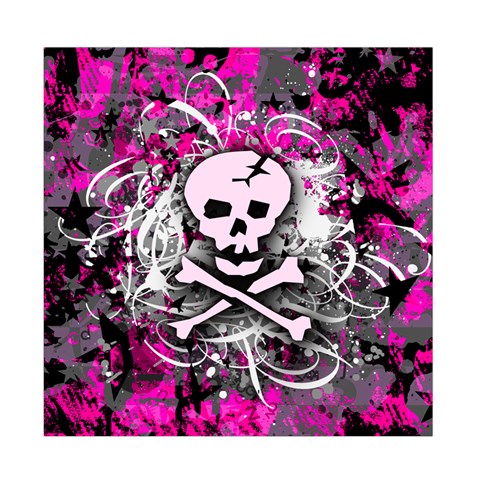 Pink Skull Splatter Duvet Cover Double Side (Full/ Double Size) from ArtsNow.com Front