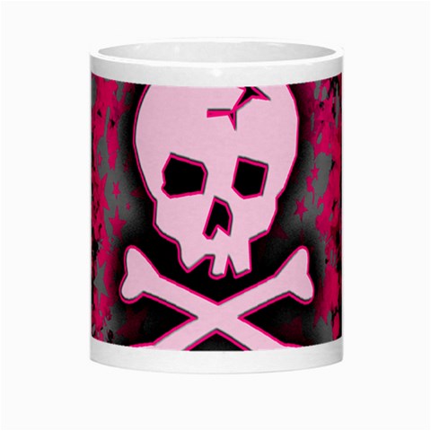 Pink Skull Star Splatter Morph Mug from ArtsNow.com Center