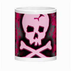 Pink Skull Star Splatter Morph Mug from ArtsNow.com Center