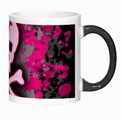 Pink Skull Star Splatter Morph Mug from ArtsNow.com Right