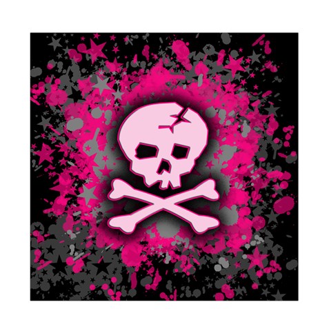 Pink Skull Star Splatter Duvet Cover Double Side (Full/ Double Size) from ArtsNow.com Front