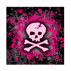 Pink Skull Star Splatter Duvet Cover Double Side (Full/ Double Size) from ArtsNow.com Front