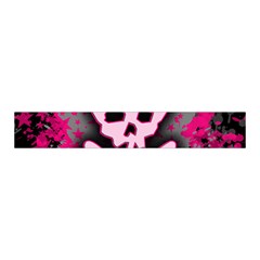 Pink Skull Star Splatter Midi Wrap Pencil Skirt from ArtsNow.com Waistband