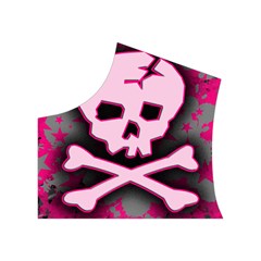 Pink Skull Star Splatter Women s Button Up Vest from ArtsNow.com Top Left