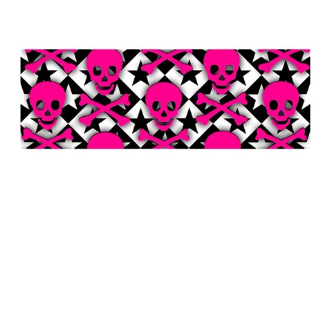 Pink Skulls & Stars Memory Card Reader (Stick) from ArtsNow.com Front