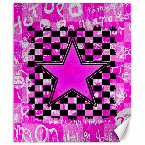 Pink Star Canvas 20  x 24  from ArtsNow.com 19.57 x23.15  Canvas - 1