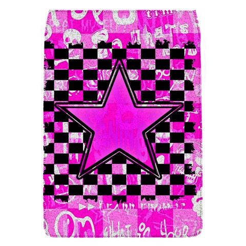 Pink Star Removable Flap Cover (S) from ArtsNow.com Front