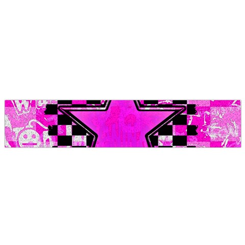 Pink Star Small Flano Scarf from ArtsNow.com Front