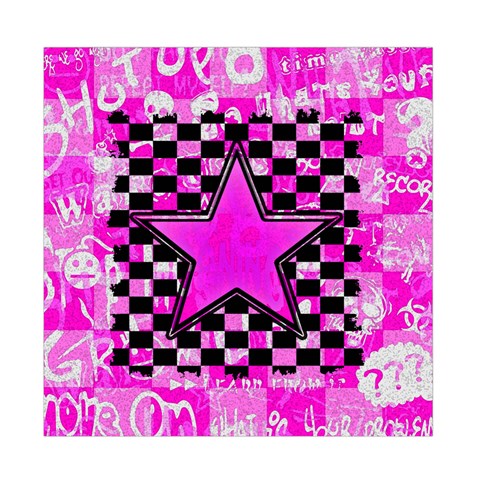 Pink Star Duvet Cover Double Side (Full/ Double Size) from ArtsNow.com Front