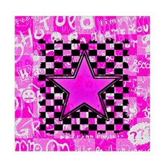 Pink Star Duvet Cover Double Side (Full/ Double Size) from ArtsNow.com Front