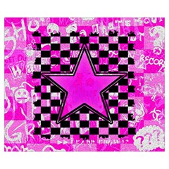 Pink Star Medium Tote Bag from ArtsNow.com Front