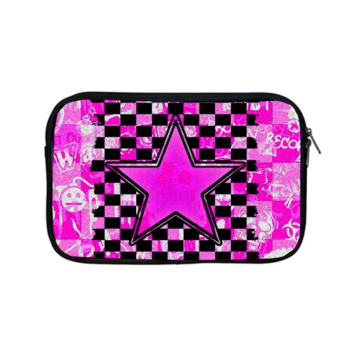 Pink Star Apple MacBook Pro 13  Zipper Case from ArtsNow.com Front