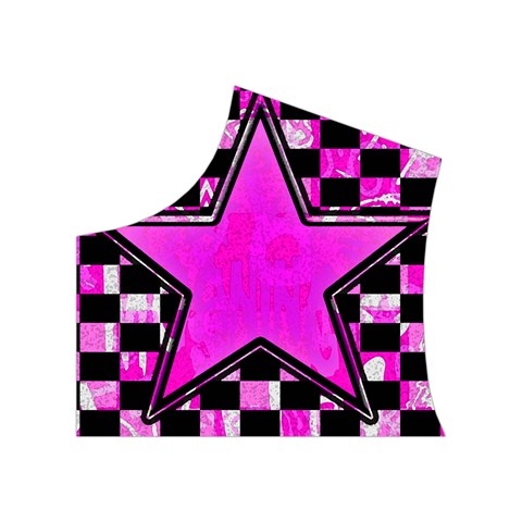 Pink Star Women s Button Up Vest from ArtsNow.com Top Left