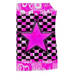 Pink Star Women s Button Up Vest from ArtsNow.com Front Left