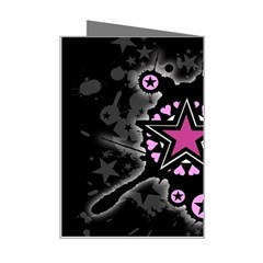 Pink Star Explosion Mini Greeting Card from ArtsNow.com Right