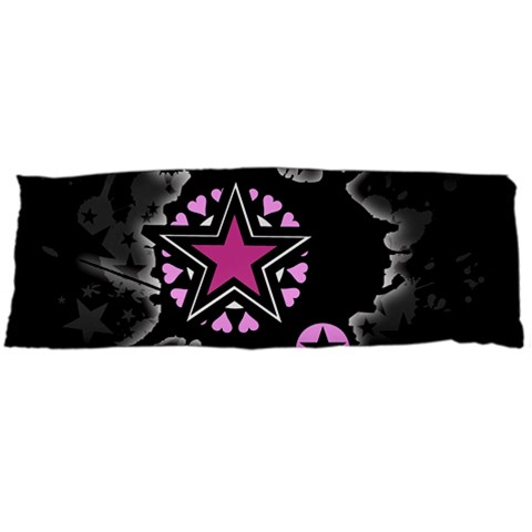 Pink Star Explosion Body Pillow Case (Dakimakura) from ArtsNow.com Body Pillow Case