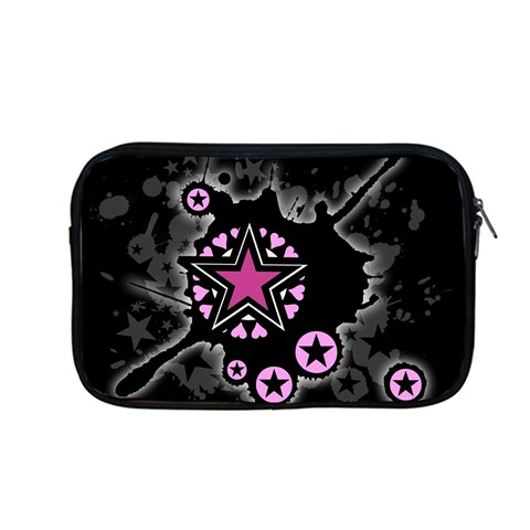 Pink Star Explosion Apple MacBook Pro 13  Zipper Case from ArtsNow.com Front