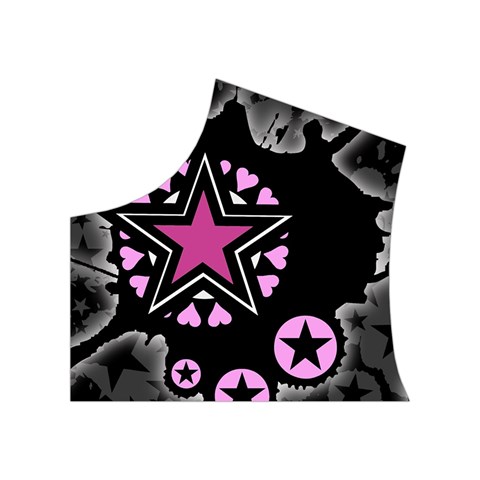 Pink Star Explosion Women s Button Up Vest from ArtsNow.com Top Left