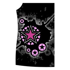 Pink Star Explosion Women s Button Up Vest from ArtsNow.com Front Right