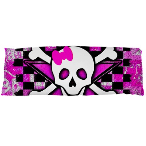 Pink Star Skull Body Pillow Case Dakimakura (Two Sides) from ArtsNow.com Back