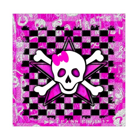 Pink Star Skull Duvet Cover Double Side (Full/ Double Size) from ArtsNow.com Back