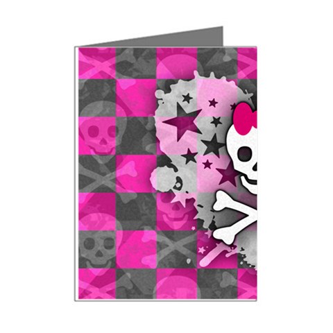 Princess Skull Heart Mini Greeting Cards (Pkg of 8) from ArtsNow.com Right