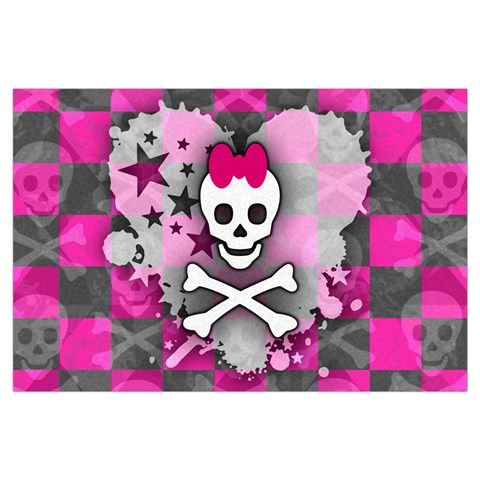 Princess Skull Heart Samsung Galaxy Note 4 Case (Black) from ArtsNow.com Front