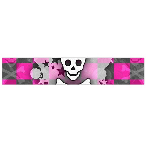 Princess Skull Heart Large Flano Scarf  from ArtsNow.com Front