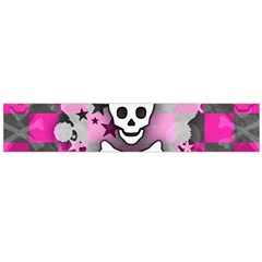 Princess Skull Heart Large Flano Scarf  from ArtsNow.com Front