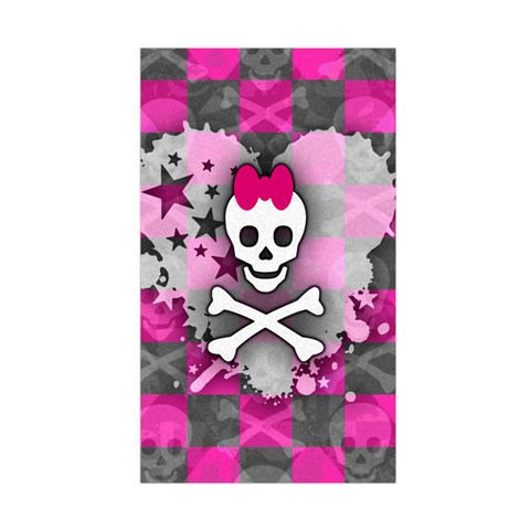 Princess Skull Heart Duvet Cover Double Side (Single Size) from ArtsNow.com Back