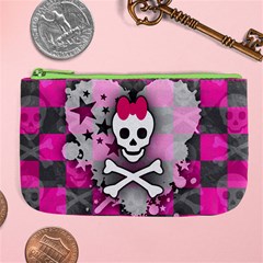 Princess Skull Heart Large Coin Purse from ArtsNow.com Front