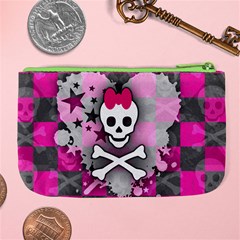 Princess Skull Heart Large Coin Purse from ArtsNow.com Back