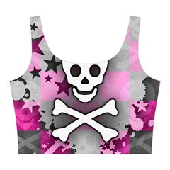 Princess Skull Heart Midi Sleeveless Dress from ArtsNow.com Top Back