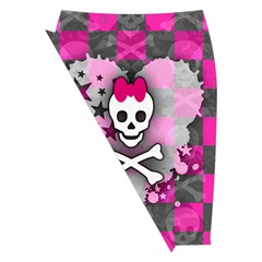 Princess Skull Heart Midi Wrap Pencil Skirt from ArtsNow.com Front Left