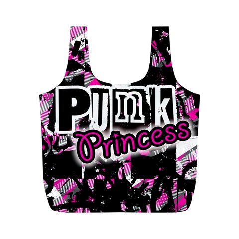 Punk Princess Full Print Recycle Bag (M) from ArtsNow.com Back