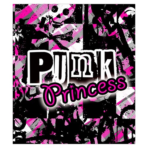 Punk Princess Drawstring Pouch (Small) from ArtsNow.com Back