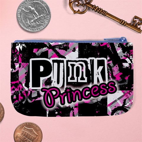 Punk Princess Large Coin Purse from ArtsNow.com Back