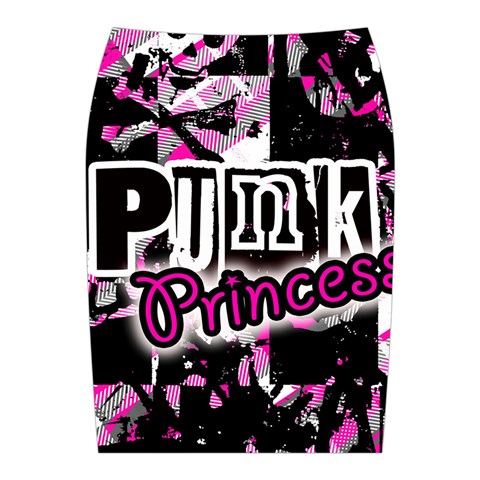 Punk Princess Midi Wrap Pencil Skirt from ArtsNow.com Back