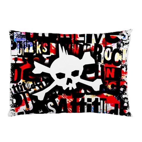 Punk Skull Pillow Case from ArtsNow.com 26.62 x18.9  Pillow Case