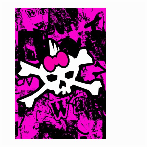 Punk Skull Princess Small Garden Flag (Two Sides) from ArtsNow.com Back