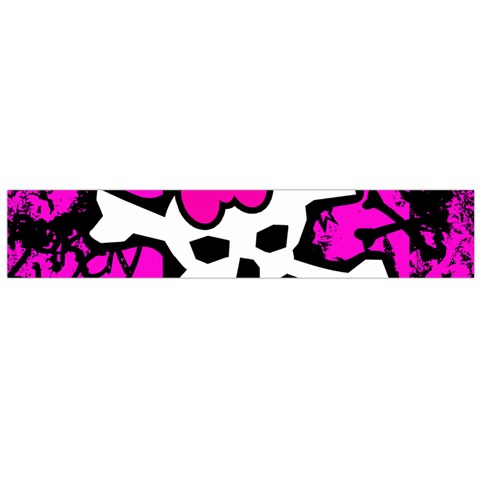 Punk Skull Princess Large Flano Scarf  from ArtsNow.com Front