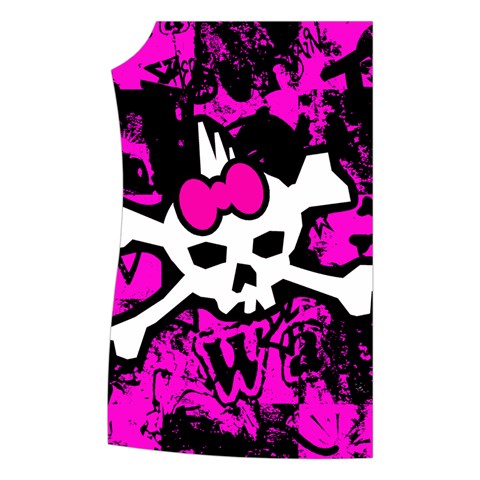 Punk Skull Princess Women s Button Up Vest from ArtsNow.com Front Right