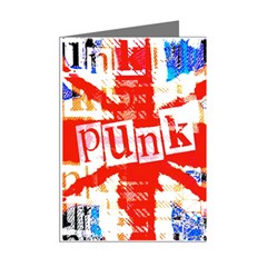 Punk Union Jack Mini Greeting Cards (Pkg of 8) from ArtsNow.com Right